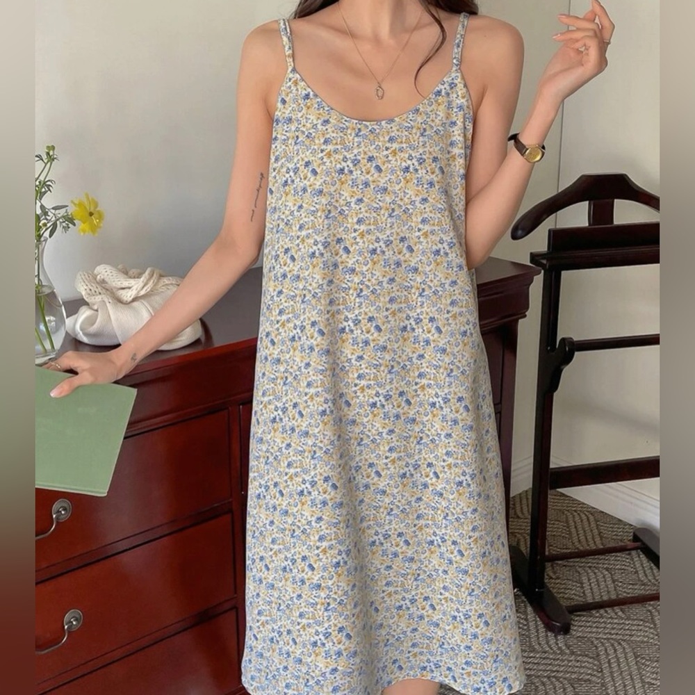 flower sun dress
